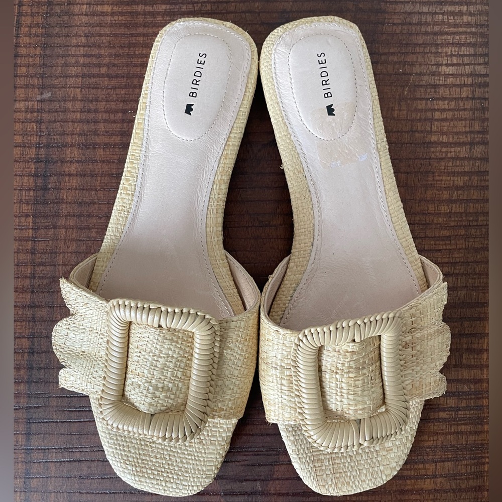 Birdies woven sandals